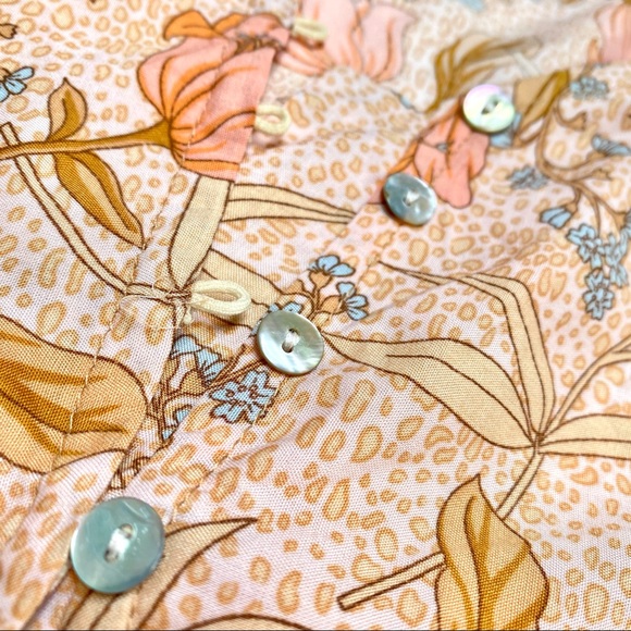 ⭐️SOLD⭐️GORGEOUS Boho dreamy floral dress w blush vibe🌸✨ - Picture 14 of 14